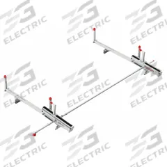 WEATHER GUARD Ladder Rack: Aluminum, White (MPN 2271-3-01). Key specifications — Material: Aluminum; Brand: WEATHER GUARD; Color: White.