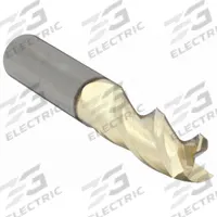 CLEVELAND Square End Mill: Carbide, ZrN Coated, 3 Flute, 5/16" Mill Dia, 7/16" LOC, 2" OAL (MPN C72347)