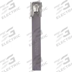 PANDUIT Cable Tie: 14 1/2 in Nominal Lg, 4 in Nominal Max. Bundle Dia., 0.31 in Wd, Silver, 2, 50 PK (MPN MLT4H-LP). Key specifications — Brand: PANDUIT; Locking Style: Retained Tension; Color: Silver.