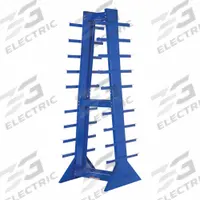 VESTIL Cantilever Rack: Standalone, Light-Duty, 30 in x 30 1/4 in x 84 in, Straight Arm (MPN DSHZ-4). Key specifications — Arm Style: Straight; Brand: VESTIL.