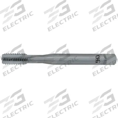 OSG Straight Flute Tap: M10x1.5 Metric, D6 / 4H-6H, 4 Flute, Plug Chamfer - Straight-Flute Machine Taps for Aluminum
