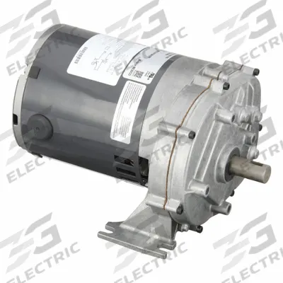 Dayton Gearmotor: Parallel, Single Output Shaft, Split-Phase, ODP, 120 RPM - Parallel Shaft AC Gearmotors