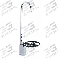 ELKAY COMMERICAL Spout: Single-Post, Stainless Steel, Chrome, Deck, Stainless Steel, Gooseneck, NPT (MPN Lk1114). Key specifications — Brand: ELKAY COMMERICAL; Body Material: Stainless Steel; Spout Shape: Gooseneck; Inlet Connection Type: NPT.