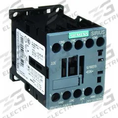 SIEMENS IEC Control Relay: DIN-Rail & Surface Relay Mounting, 24V AC Coil Volt, 2NO/2NC, 10 A (MPN 3RH21221AB00). Key specifications — Brand: SIEMENS.