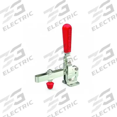 DE-STA-CO Toggle Clamp: Std Vertical Handle, Flange Base Mounting - Standard Toggle Clamps
