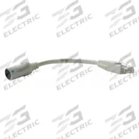 CREST HEALTHCARE SUPPLY Adapter Cable: Compatible with RJ45 Arial, ABS Plastic, 113638. Key specifications — Manufacturer Part Number: 113638; Color: White; Brand: CREST HEALTHCARE SUPPLY; Call Station Type: Adapter Cable; Material: ABS Plastic; Compatible Product Type: RJ45 Arial; Part Type: Electrical Cables & Adapters.