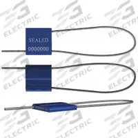 UNIVERSEAL Cable Seals: Blue, Steel, 12 in Cable Lg, 1/16 in Cable Dia, Sequential, 50 PK (MPN F150M-2 BLUE50). Key specifications — Brand: UNIVERSEAL; Marking Color: White; Marking Included: Numbers and Barcode; Marking Message: Sealed; Marking Numbering: Sequential.
