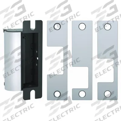 HES Electric Door Strike: 1 1/4 in Wd, 4 7/8 in Ht, Cylindrical - Cylindrical Electric Strikes