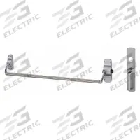 VON DUPRIN Exit Device: 44 in Max Door Wd, Chrome (MPN 88TP-F-RHR-US26D). Key specifications