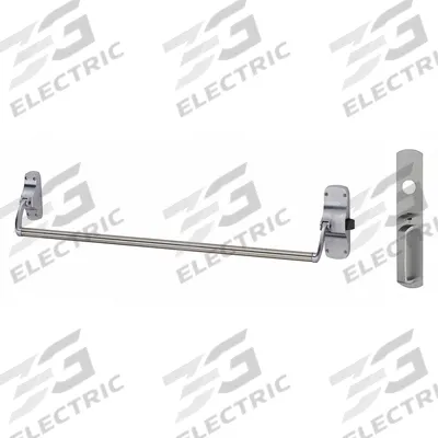 VON DUPRIN Exit Device: 44 in Max Door Wd - Rim Push Bars