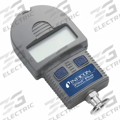 INFICON Vacuum Gauge: LCD, 1 micron Hg to 760,000 micron Hg, 16 mm Male Flange - Digital Vacuum Gauges