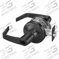 ASSA ABLOY ACCENTRA Cylindrical Lockset: Storeroom Lever Locksets, Black, ADA Compliant (MPN 86632). Key specifications — Ligature Resistance: Not Ligature-Resistant; Brand: ASSA ABLOY ACCENTRA; Lockset Function ANSI Code: A156.2; Visual Indicator Message: No Message; Lockset Style: AU Lever; ADA Compliant: Yes; ANSI Lockset Function: Storeroom/Closet; Finish: Black Suede Powder Coated, Sprayed : Cast Zinc.