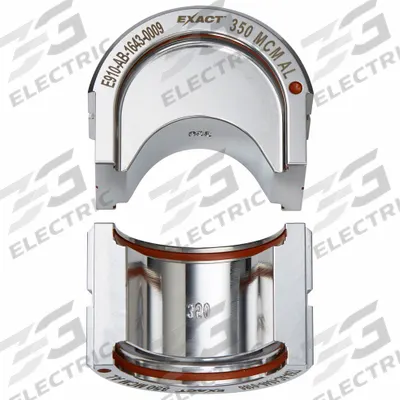 MILWAUKEE Upper and Lower Crimping Die: 350 kcmil, U Style Dies, For Use With 2779-22 - Milwaukee Replacement Crimping Dies