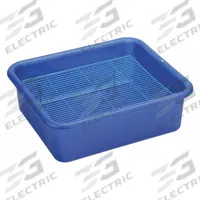 APPROVED VENDOR Lab Tray: Rectangular, Polypropylene, 7 L, 14 3/8 in Overall Lg, 4 3/4 in Overall Ht (MPN F24676-0003). Key specifications — Brand: APPROVED VENDOR; For Use With: Vessels.