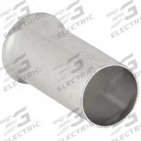 PANDUIT Wire Ferrule: 6 AWG Max Wire Size, Holds 1 Wire, Bare, 0.24 in Ferrule Dia (MPN F84-15-TL). Key specifications — Brand: PANDUIT.