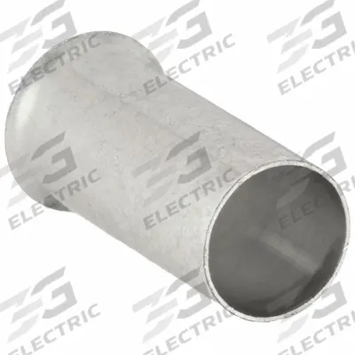 PANDUIT Wire Ferrule: 6 AWG Max Wire Size, Holds 1 Wire, Bare - Non-Insulated Ferrules