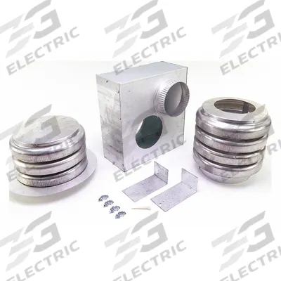 REZNOR Air Terminal Kit: Air Terminal Kit, 150-400A - Replacement HVACR Fans, Filters & Ventilation Parts