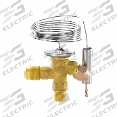 RANCO Thermostatic Expansion Valve: CO, Angle, For R-404A/R-507 Refrigerant Type - Thermostatic Expansion Valves