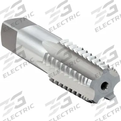 OSG Pipe and Conduit Thread Tap: 3/8"-18 NPTF, 5 Flute, Interrupted Thread - Interrupted-Thread Pipe Taps