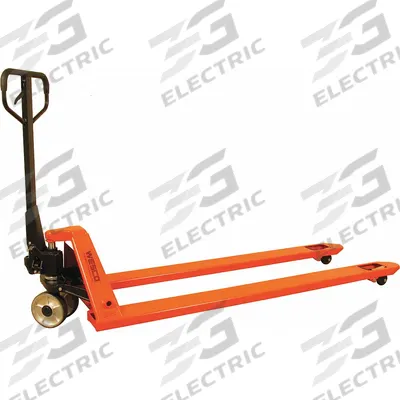APPROVED VENDOR Pallet Jack: 4,400 lb, 78 in L x 27 in W Fork Dim, 27 in, 15 in, Long Fork - General Purpose Pallet Jacks