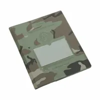 SKILCRAFT Pocket Folder: Vinyl, 10 in Ht, 8 in Wd, Camouflage, 2 Pockets (MPN 7510-01-065-0166). Key specifications — Brand: SKILCRAFT; Material: Vinyl; Color: Camouflage.
