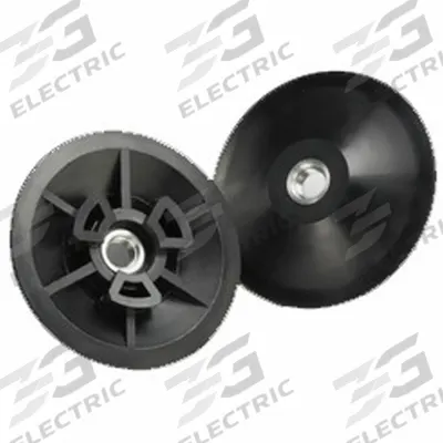 3M Fiber Disc Pad Hub: 5/8"-11, 4 1/2 in Dia, Black - Fiber Disc Pad Hubs