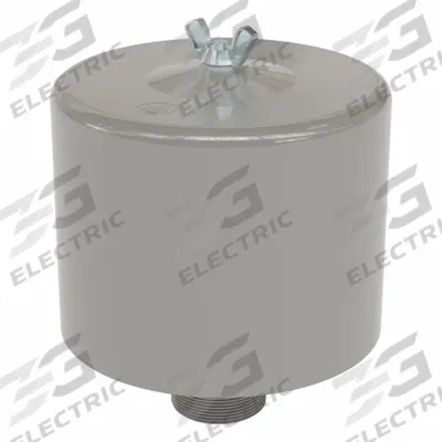 SOLBERG Filter Silencer: 1 1/4 in Inlet Size, 70 scfm, 6.63 in Overall Ht, 6 in Outside Dia - Air Compressor Intake Filters & Silencers