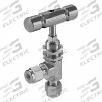 HAM-LET Plumbing Needle Valves: Angle Valve Body, 316 Stainless Steel, Integral Bonnet, Let-Lok, Tee (MPN H-300U-SS-L-R-1/2-M-A). Key specifications — For Media: Liquid; Standards: ISO 2006(E); Brand: HAM-LET; Valve Series: H300U; Stem Type: Regulating; Connection Type - Side 1: Let-Lok; Connection Type - Side 2: Let-Lok; Connection Type: Let-Lok x Let-Lok.