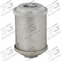 FUJI ELECTRIC Inlet Filter with Cover: 5 1/8 in Outside Dia, Threaded Connection (MPN F-45). Key specifications — attr49959: F-45; attr49962: FUJI ELECTRIC; attr49969: VFC400A-7W.