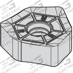 WIDIA Hexagon Milling Insert: XNGJ535ANSNGD3W, XNGJ0905ANSNGD3W (MPN 3066479)