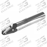 MICRO 100 Runner Cutter: Carbide, 2 Flute, 20°, 3/64" Rad, 0.308 in Flute Lg, 2" OAL (MPN MRT-187-046)