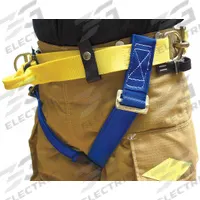 GEMTOR Rescue Harness: II, Nylon, 44 in Waist Size (Min), 56 in Waist Size (Max) (MPN 546NYCL-4N). Key specifications — Brand: GEMTOR; Standards: NFPA 1893; Hardware Material: Steel; Webbing Materials: Nylon; Back D-Ring: No; Class: II; Color: Yellow; Front D-Ring: No.