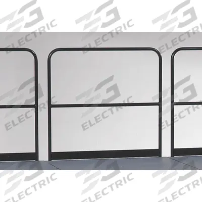 BIL-JAX Portable Guardrail: Portable Stage Packages, 3.5 ft Overall Ht, 48 in Overall Wd - Guardrails for Stages