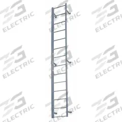 COTTERMAN Fixed Ladder: 19 ft Overall Ht, 20 in Overall Wd, Steel, 300 lb Load Capacity, 20 Rungs (MPN F20S C1). Key specifications — Brand: COTTERMAN; Assembly: Assembled; Number of Sections: 1.