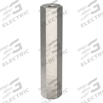 APPROVED VENDOR Standoff: Inch, Female x Female, Hex, Aluminum, Plain, 1 1/4 in Overall Lg - Aluminum Female x Female Standoffs