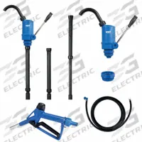 BLUE DEF Hand Pump: Piston, Pump with Hose, Nozzle & Spout, 16 oz per stroke, Piston, 3/4 in x 20 ft (MPN DEFDPHP). Key specifications — Brand: BLUE DEF; Housing Material: HDPE; Maximum Flow Rate: 16 oz per stroke; Suction Tube Material: Polypropylene.
