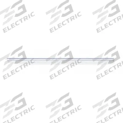 OHAUS Rod: Stainless Steel, 1/2 in Rod Dia, 6 ft Overall Lg, 19 1/2 in Overall Ht - Lab Support Rods