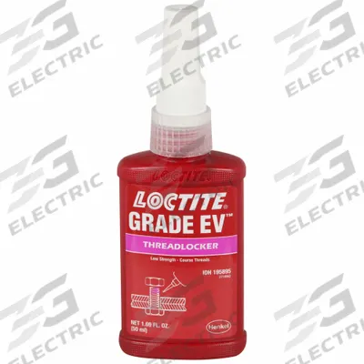 LOCTITE Low-Strength Threadlocker: 079 (Letter Grade EV), Purple, 1.69 fl oz, Bottle - Low-Strength Threadlockers (Purple)