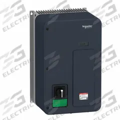 SCHNEIDER Variable Frequency Drive: In Phase Three, Out Phase Three, 10 hp, IP65, No Bypass, Compact (MPN ATV320U75N4WS). Key specifications — Style: Compact; Color: Black/Green; Output Phase: Three.