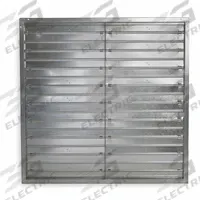 57"H-W 12.8"L Squ Stl Mtrzd Cntrl Dampr: 12 3/4 in L, 57 in H, 57 in W, 1 1/2 in Flange Wd, Steel (MPN 3C732). Key specifications — Nameplate Voltage: 24V DC; 240V AC; Blade Type: Flat Blade; Brand: DAYTON; Maximum Air Velocity: 3500 fpm; Switch Action: Normally Open.