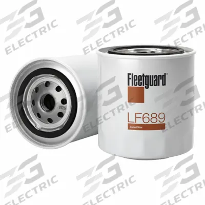 FLEETGUARD Automotive Oil Filter: 3/4"-16 UNF-2B Thread Size, 5 1/8 in Overall Ht - Spin-On Oil Filters