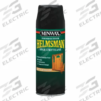 MINWAX Finish: Varnish, Exterior/Interior, Oil, 11.5 oz Container Size, Wood, Semi-Gloss - Wood Sealers & Finishes