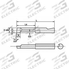 WIDIA Parting and Grooving Insert (MPN 2836550)