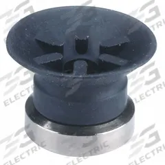 SMC Vacuum Pad: Flat with Ribs, w/o Adapter, 16 mm Pad Dia, Fluoro Rubber, Black with Green Mark (MPN ZP16CF). Key specifications — attr1019101: ZP16CF; attr1019103: SMC; attr1019107: 60A.