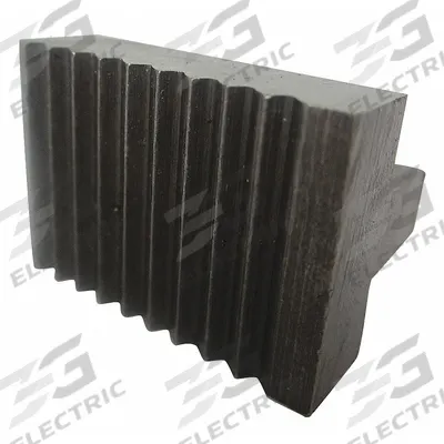 WESTWARD Replacement Heel Jaw and Pin: For Serrated Jaw Texture, Carbon Steel - Heel Jaws for Pipe Wrenches