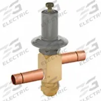 PARKER Pressure Regulating Valve: Pressure, Two-Way, 0 psi to 20 psi, 3/8 in Female Sweat (MPN CRO-4-0/20-BLACK-4X4 ODF WS). Key specifications — For Refrigerant Type: R-404A; Brand: PARKER; Body Material: Brass; Opening Pressure: 0 psi to 20 psi.