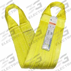 STREN-FLEX Web Sling: Type 8, Polyester, 2 Plies, 12 ft Sling Lg, 30 in Eye Lg, 1 Legs (MPN WB2-920P). Key specifications — Color: Yellow; Brand: STREN-FLEX; Sling Type: Type 8; Tag Type: Wear-Resistant Tag.