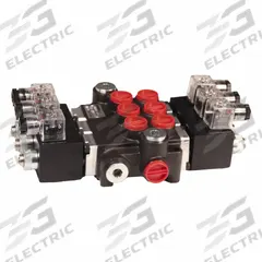 CHIEF Hydraulic Manifold Valve: 13 gpm Max Flow Rate, Three Positions, Outlet, Four-Way Ways, 12 V (MPN 220878). Key specifications — attr1018253: CHIEF; attr1018283: Outlet; attr1018249: 220878; attr1018298: 12 V; attr1018300: Electrical.