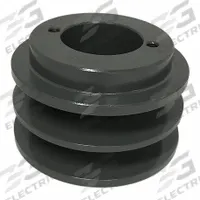 APPROVED VENDOR V-Belt Sheave: 2BK45H, 2 Groove, 4.25 in OD, Bushed Bore, H/QT, Cast Iron. Key specifications — Pulley Industry Number: 2BK45H.