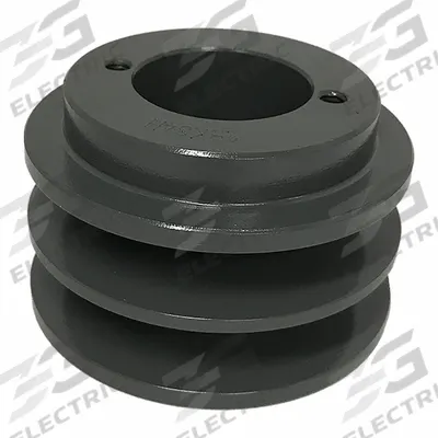 APPROVED VENDOR V-Belt Sheave: 2BK45H, 2 Groove, 4.25 in OD, Bushed Bore - Bushed-Bore Cast-Iron V-Belt Pulleys